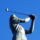 The flagstone of Villa Martin golf course.