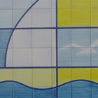 The Marina sign.