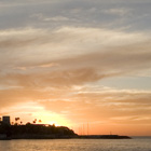 Sunrise over Cabo Roig beach